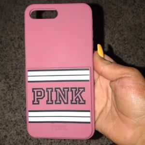 PINK iphone 7+/8+ case
